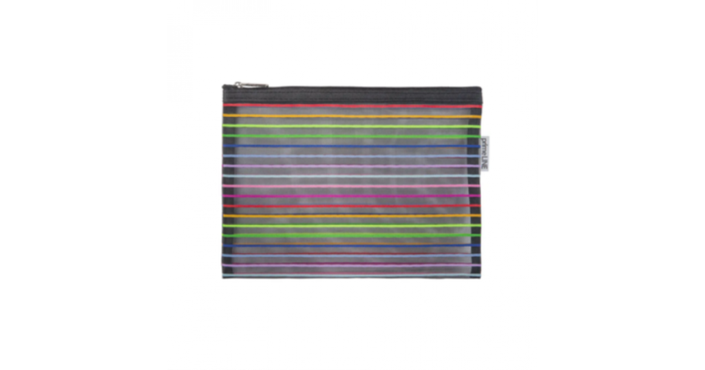 Primeline PENCIL BAG Mesh Luminous Stripes 32cm