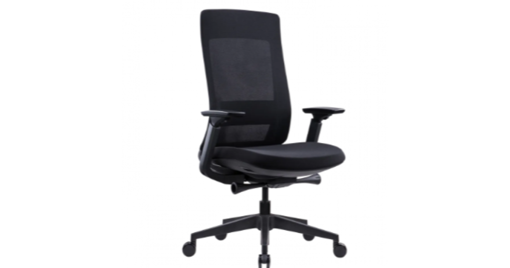 Bene Highback Operators Chair No Headrest Grey (EVI-KAY06)