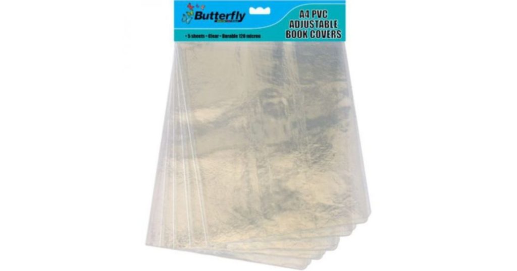 Book COVERS A4 Patterned PVC Pack 5*206532*