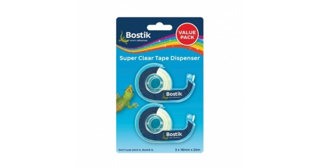 Bostik TAPE Dispenser 18X20 Pack2 (1-1082)*18977*