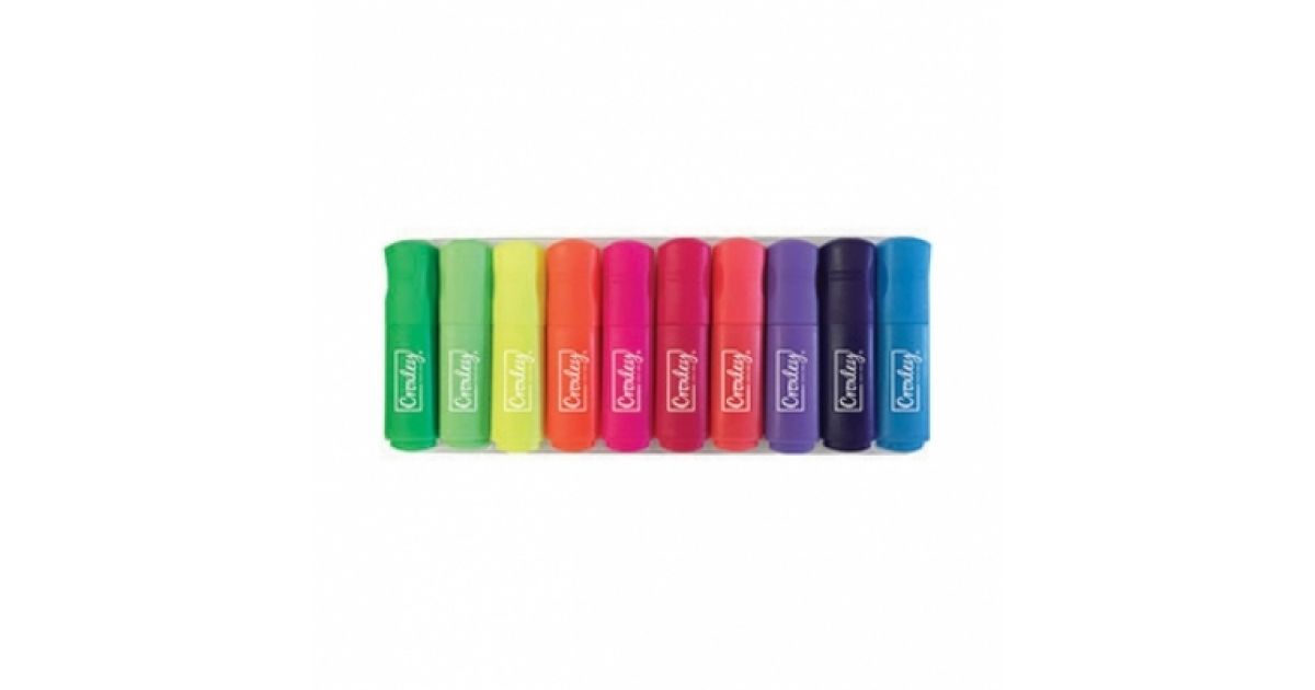 Croxley HIGHLIGHTERS Mini Scented 10 (MAR1370)*17323*