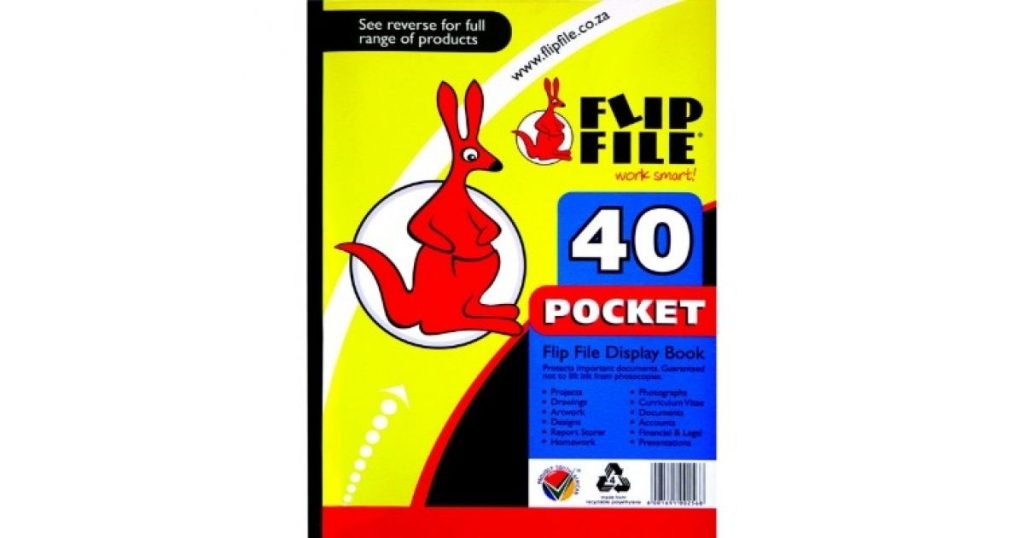 Flip FILE A4 40 Pocket (BA11044)*209719*