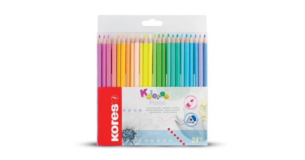 Kores Kolores COLOUR PENCIL Triangular Pastel Pk24 (93321)*104674*