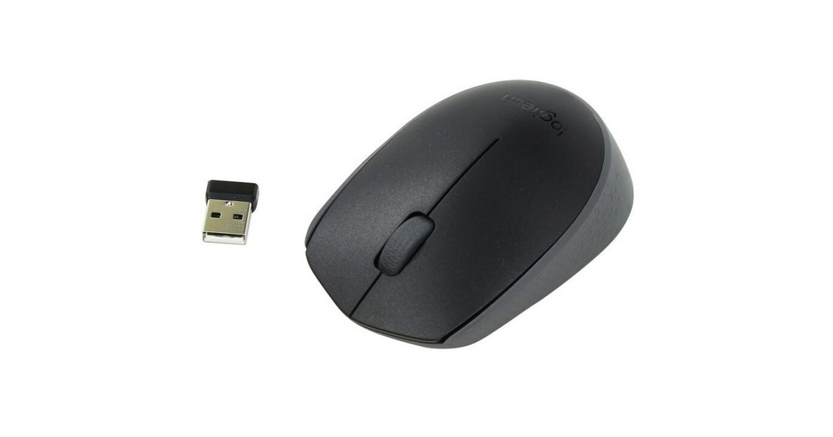 Logitech M171 Wireless Mouse - Black