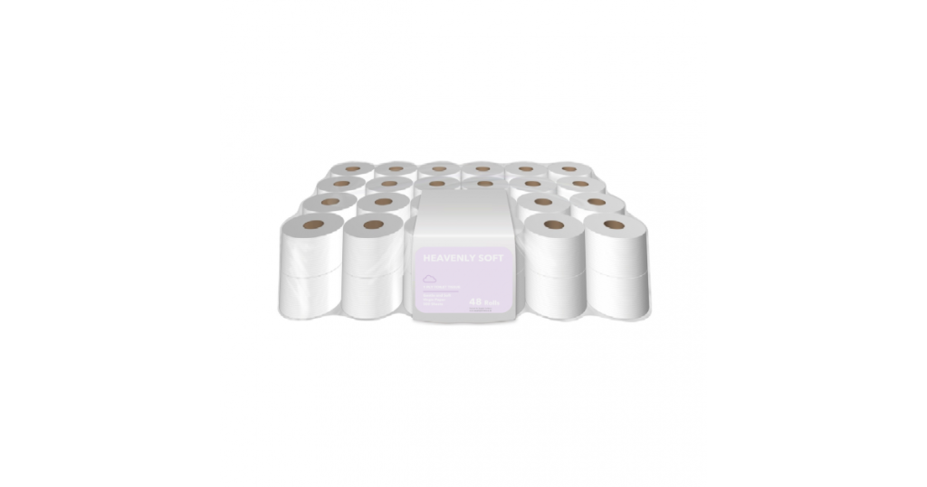 Namsoft Toilet Paper Unwrapped 1Ply 500 Sheets Pk9