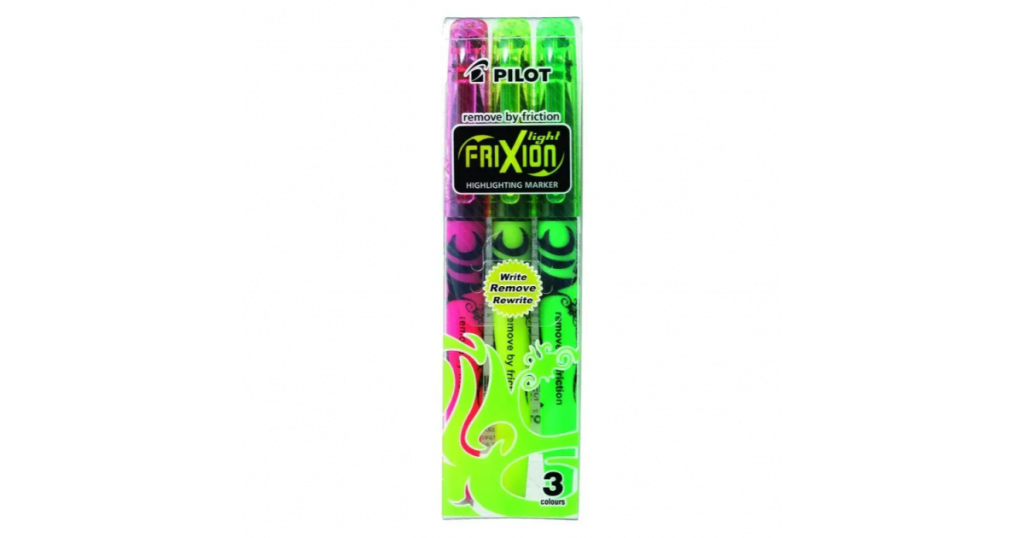 Pilot Frixion Erasable Highlighter Set3