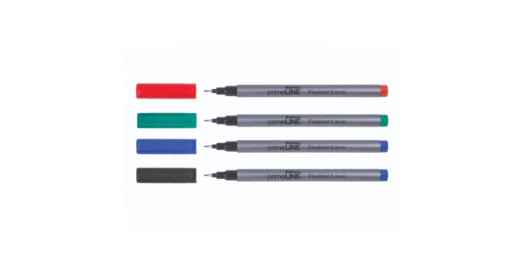 Primeline FINELINER 0.4mm Assorted Colours (723104)*10394702*