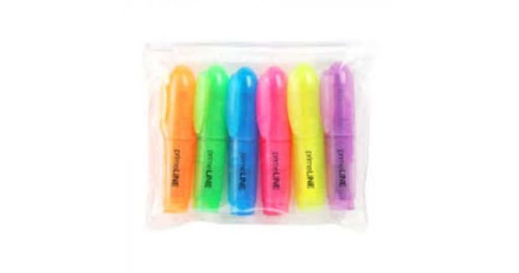 Primeline HIGHLIGHTER Neon Mini Set6 (302975)