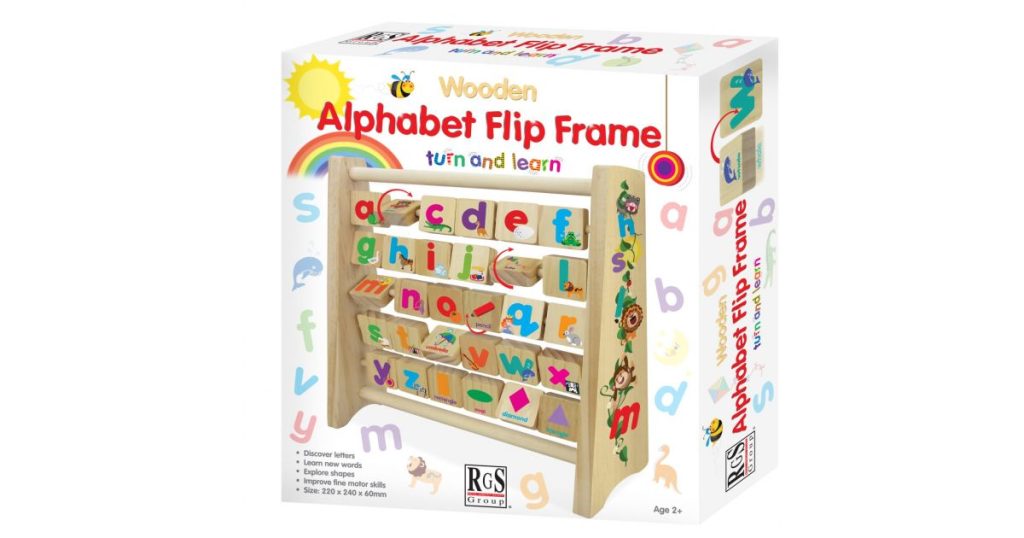 RGS Wooden Alphabet Flip Frame (RGS5218)