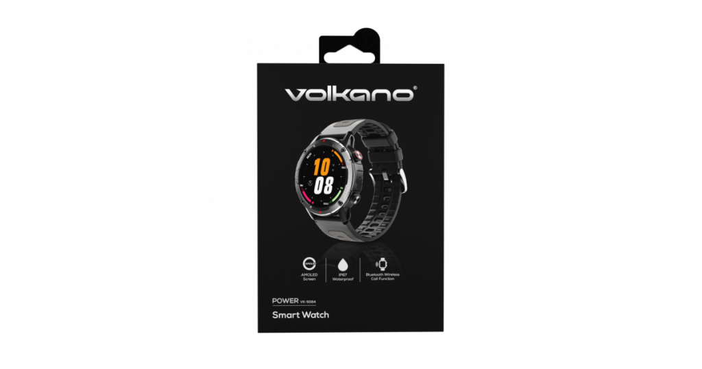 Volkano Power Series Smart Watch Black