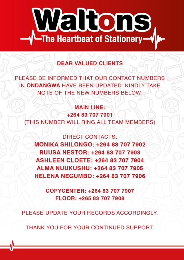 Ondangwa Number
