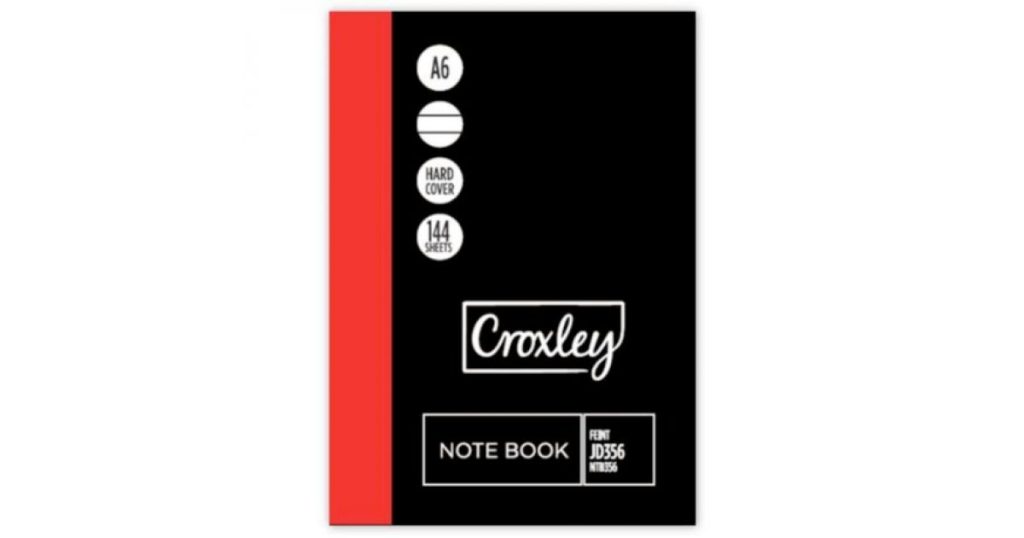 A+ Exercise BOOK A6 Hard Cover 144pg Feint Ruled (JD356)