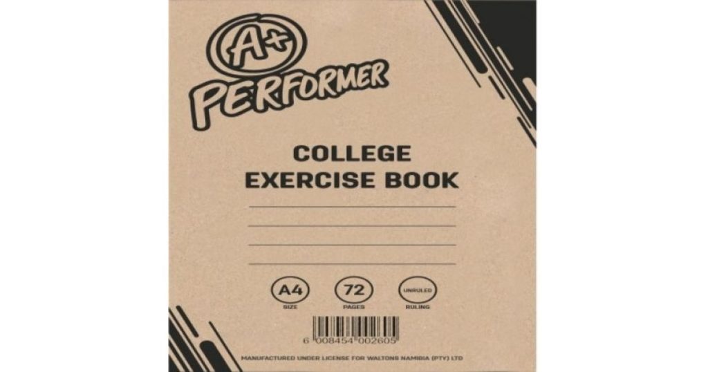BOOK A4 72pg Unruled Exercise A+*204187*