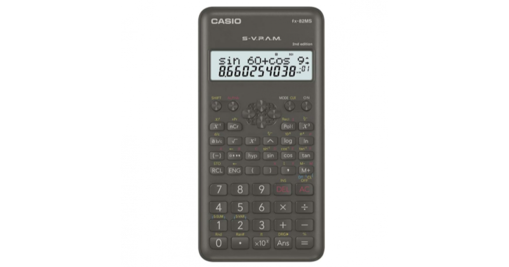Casio CALCULATOR 10+2 Digit 2nd Edition (fx-82MS-2-S3)