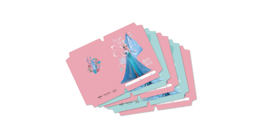 Creative BOOKCOVER A4 Frozen Icy Adventure Pk5 (3283FZ26)