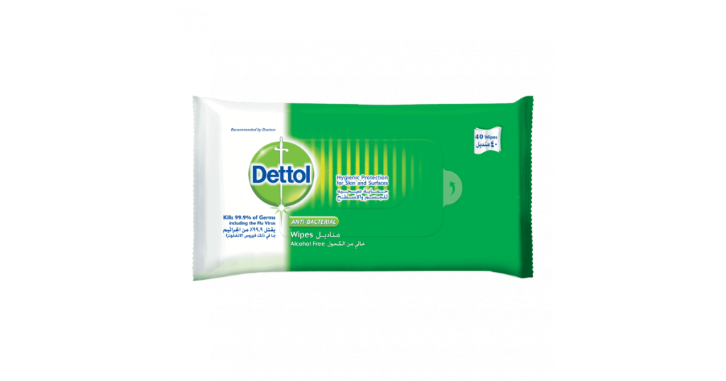 Dettol Wipes Original Pk40 (2048011564)