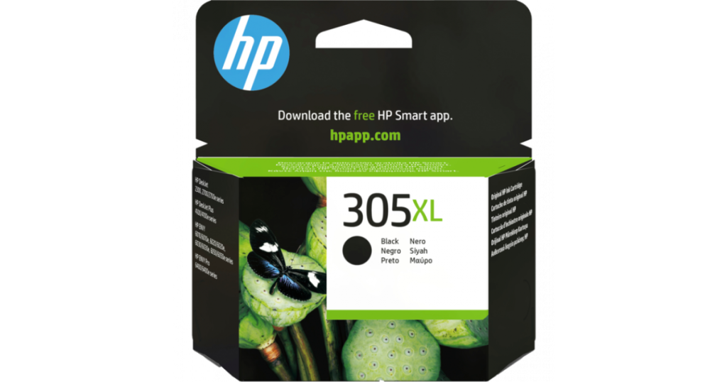 HP 305XL High Yield Black Ink Cartridge