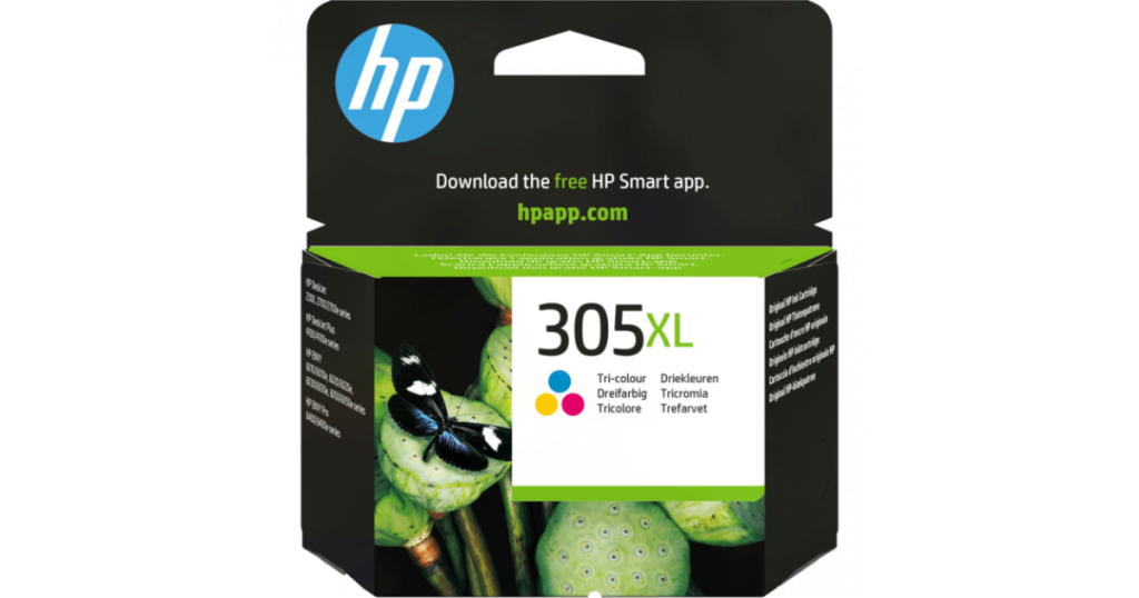 HP 305XL High Yield Tri-Colour Ink Cartridge