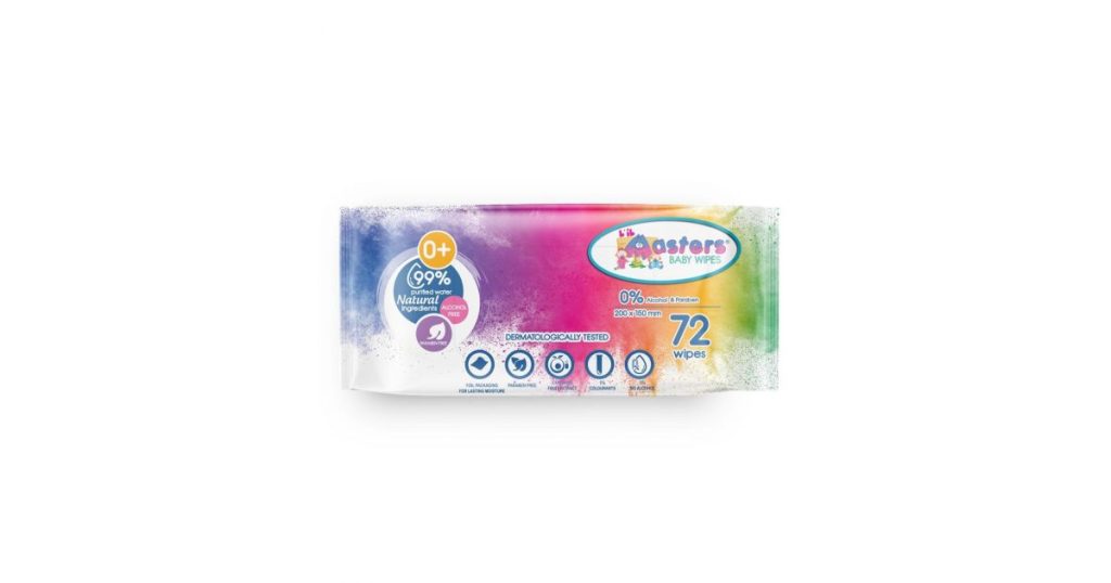 Lil Masters WIPES For Baby Pk72