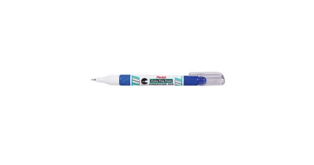 Pentel CORRECTION Pen Extra Fine Metal Point 4.2ml (ZL72-W)*12360*