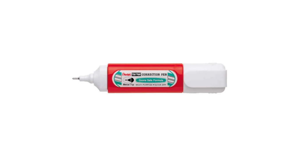 Pentel CORRECTION Pen Fine Metal Point 12ml (ZLC31-W)