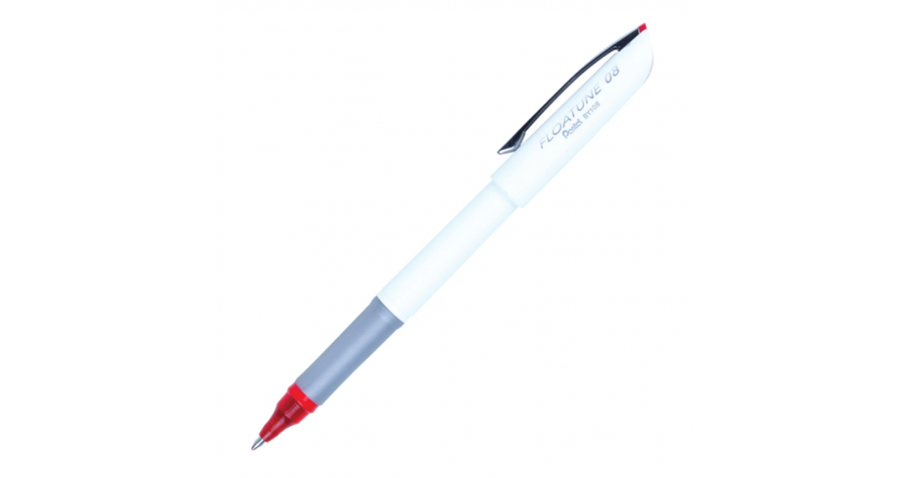 Pentel FLOATUNE Pen Red Ball Tip 0.8mm (BY108B)
