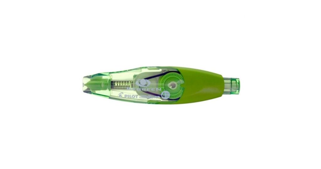 Pilot CORRECTION Tape Begreen 4mm & Refill (ECTE-25K-4G-BG)