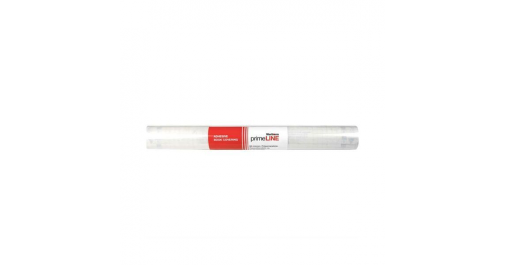 Primeline BOOKCOVER Clear Self Adhesive 450mmx25m 60Mic