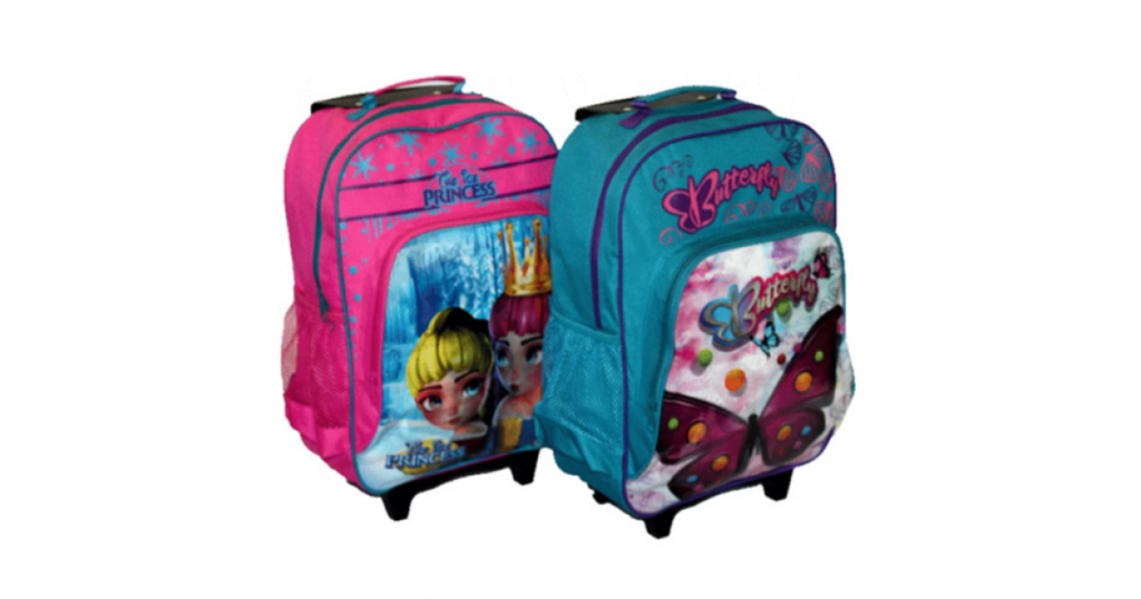 School Mate BACKPACK Large Trolley Girls Uni (S-577LT_UNI)