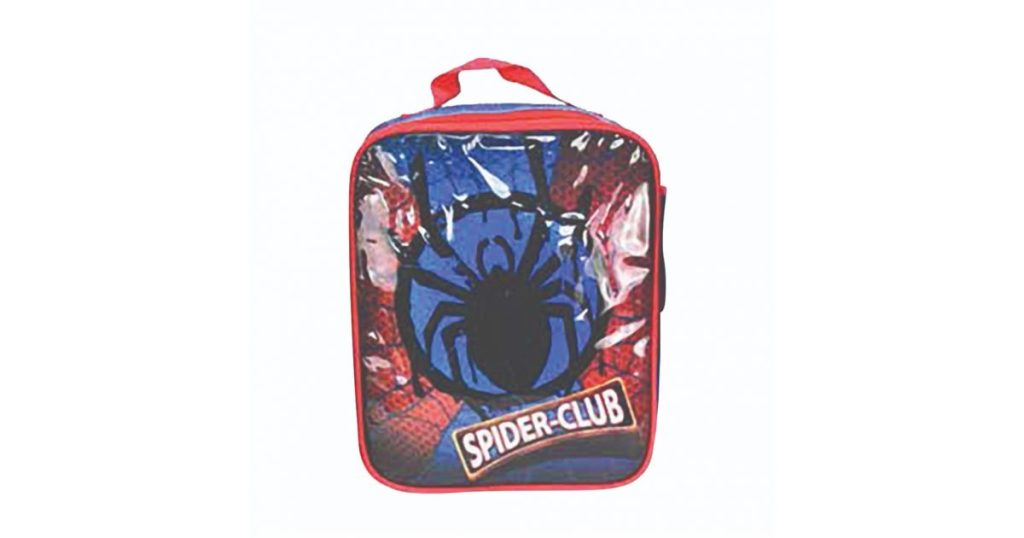 School Mate LUNCH BAG Cooler Spider-Club *N-8399**104013*