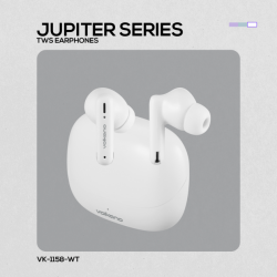 Volkano Jupiter Series TWS Earphones - White